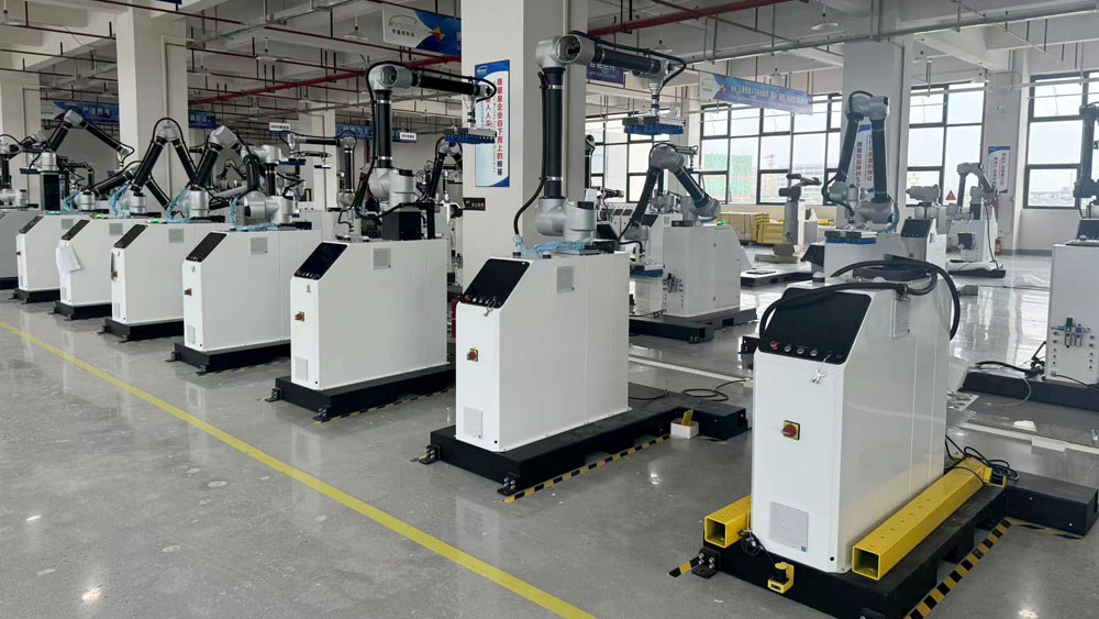 Cobot Palletize Stock Products