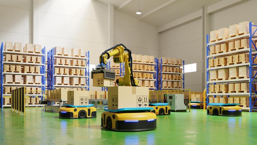 robot box palletizer